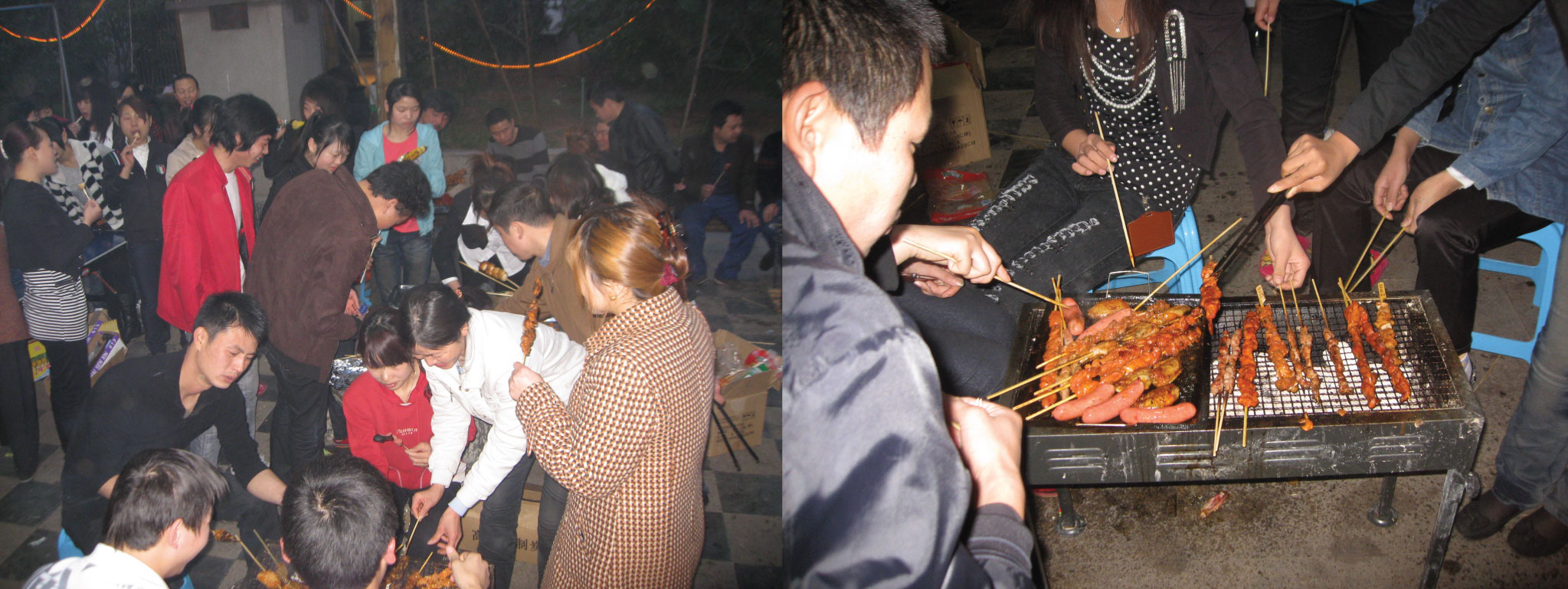 自己動(dòng)手，豐衣足食，大家都來烤咯